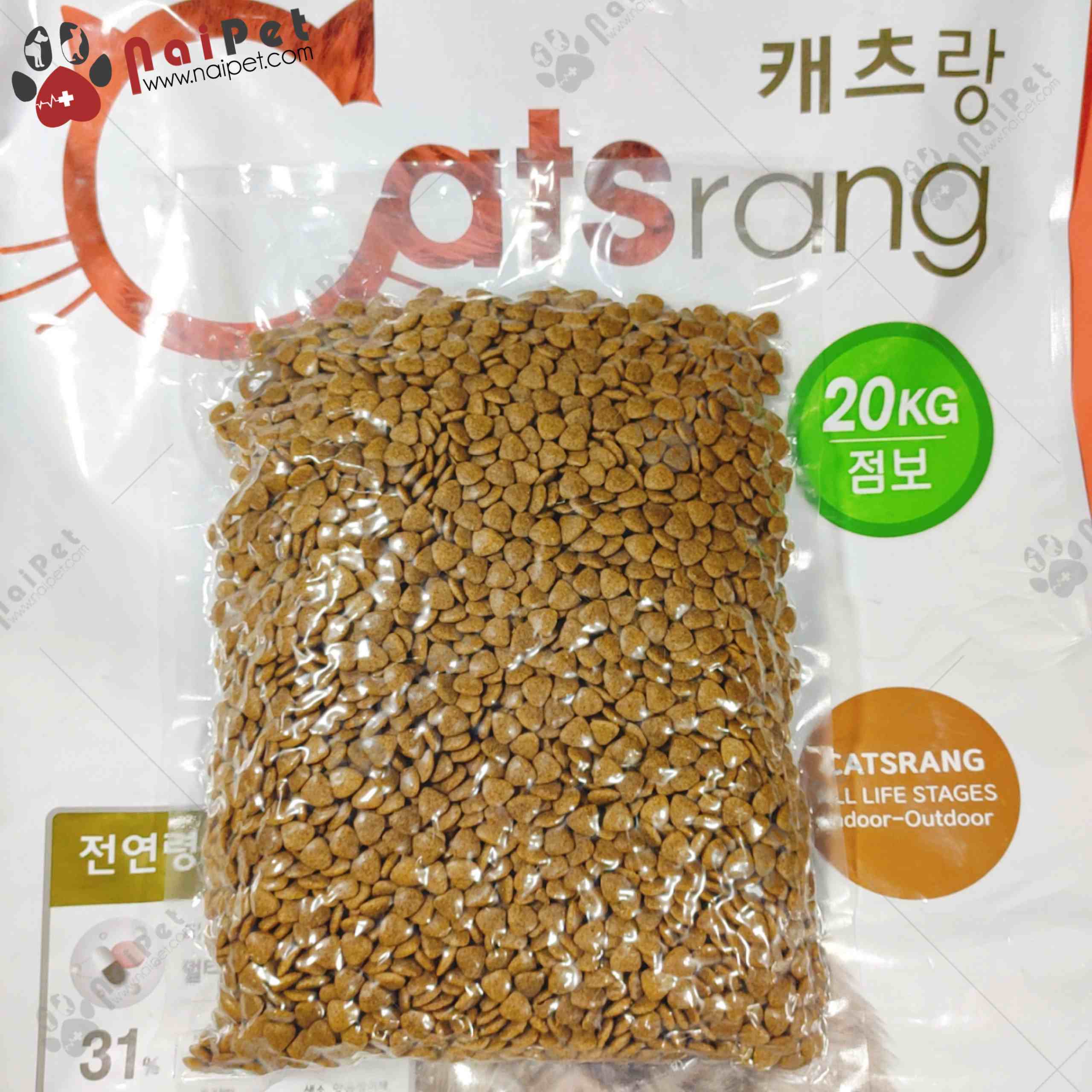 Thức ăn Hạt Cho Mèo Mọi Lứa Tuổi Catsrang Hàn Quốc