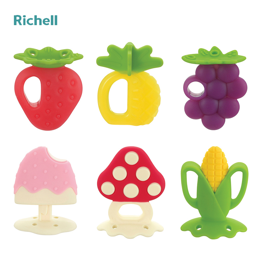 GẶM NƯỚU SILICONE RICHELL (BẮP NGÔ-CÓ HỘP)
