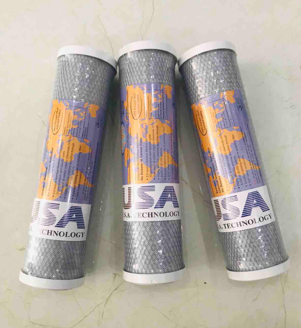 Lõi lọc nước CTO - Combo 3 lõi Taiwan