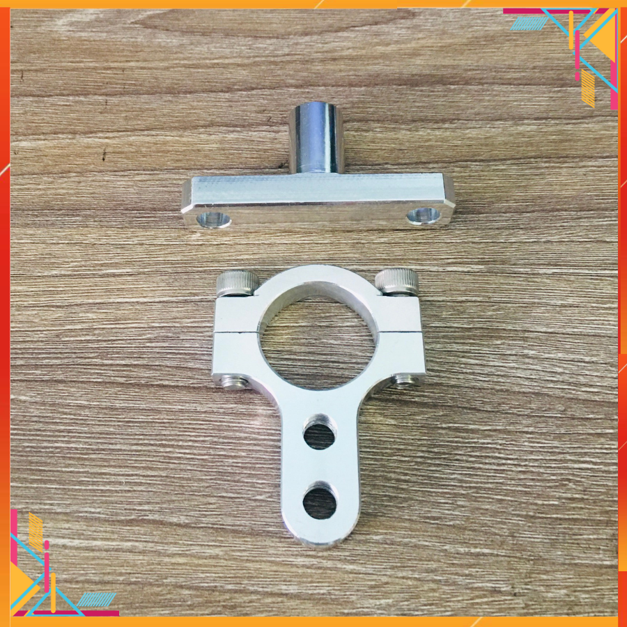 Pát trợ lực sườn nhôm_bắt ti trợ lực sườn ty phuộc 26mm