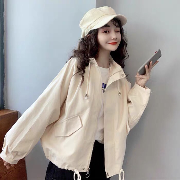 Áo khoác kaki nữ from rộng hàn quốc julyshop94 ms7212