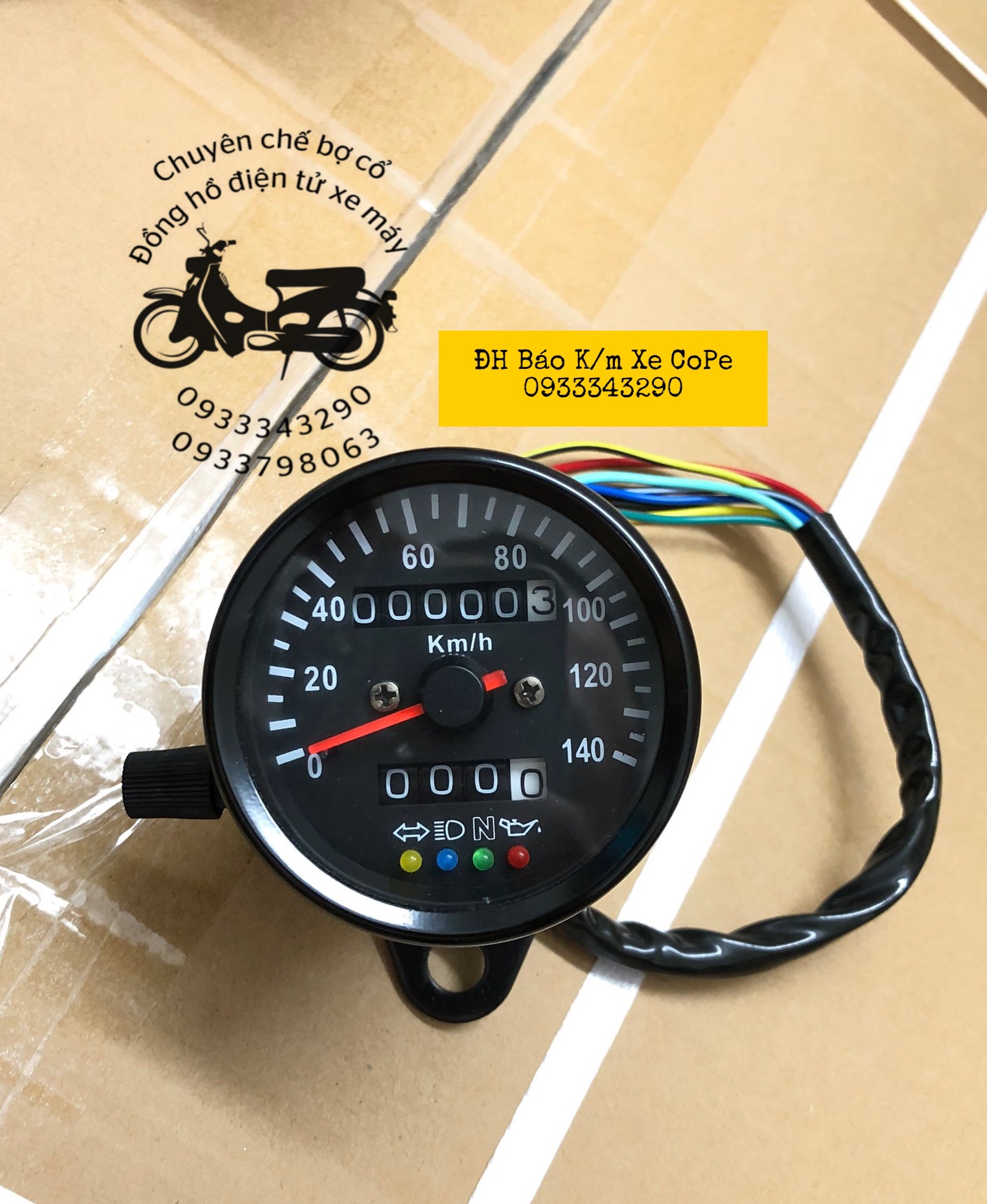 Đồng Hồ Báo K/m Xe Máy Cope