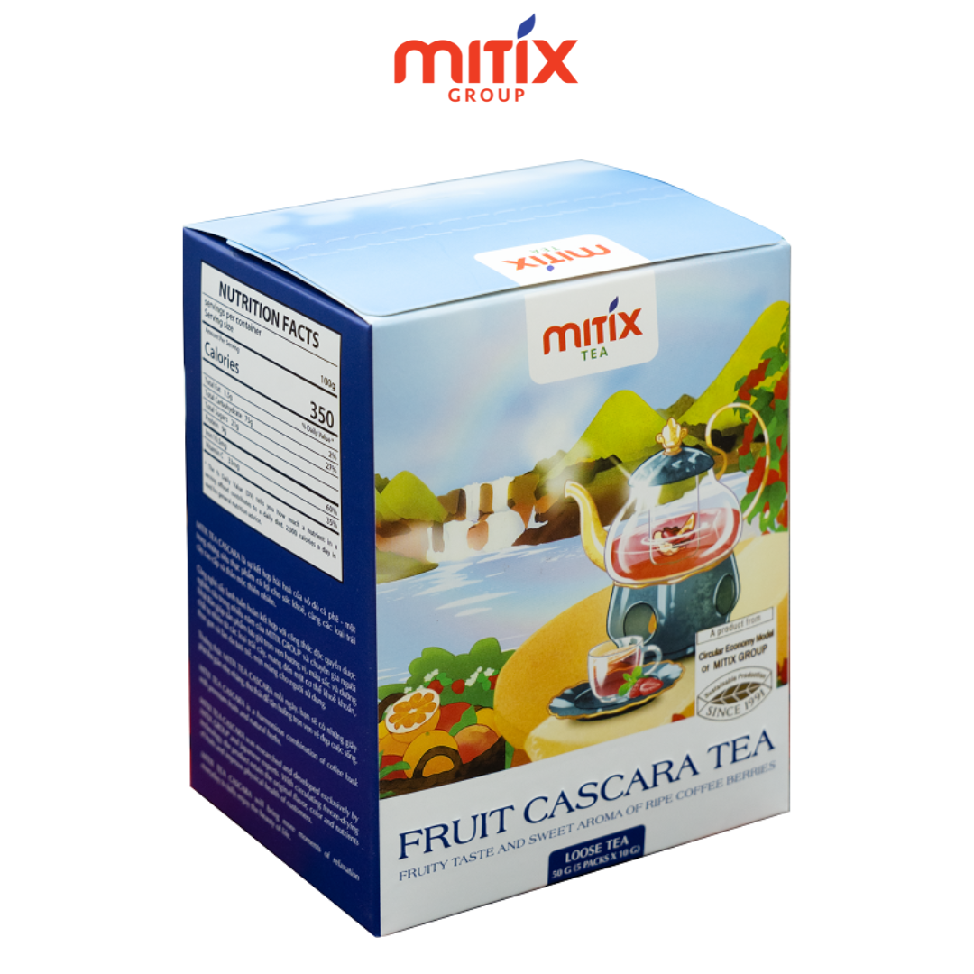 Mitix Tea Trà Cascara hoa quả hộp 50gr