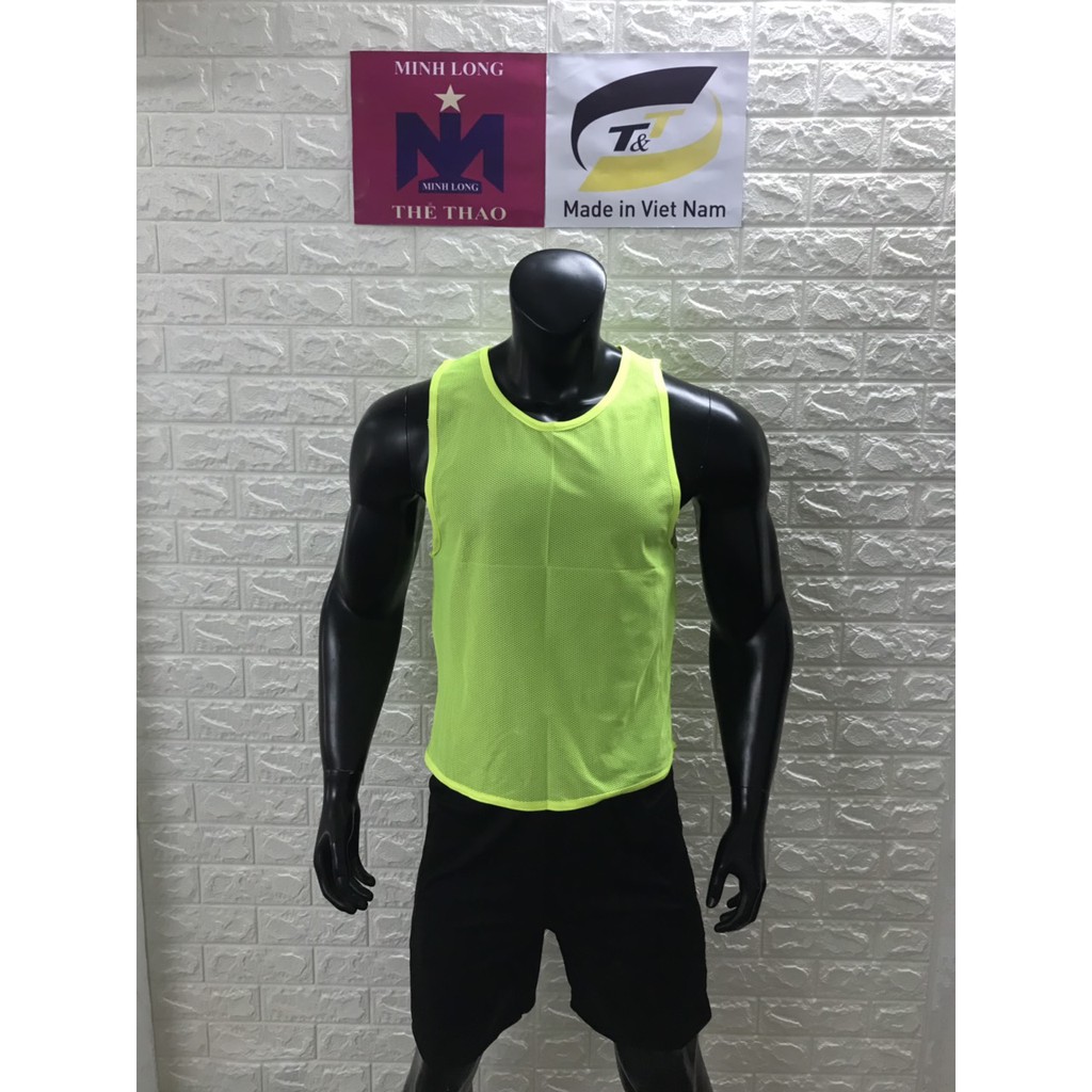 Combo 10 Chiếc 1 Màu_Áo Pitch Lưới Tập Đá Bóng - Chất Đẹp