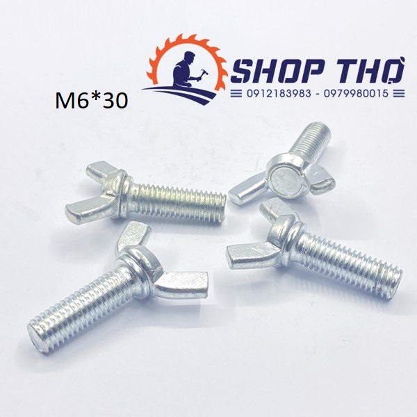 Bulong tai hồng M6 Các Kích Thước Thép Mạ Kẽm