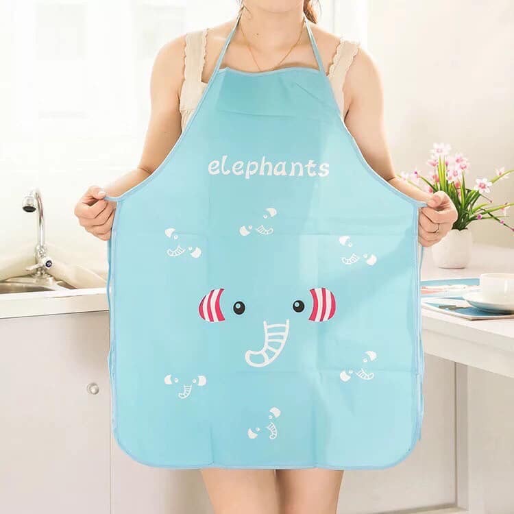 [HCM]Tạp dề chống thấm loại mỏng 50*70 cm