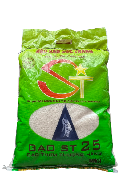 Gạo đặc sản Sóc Trăng ST25 10kg