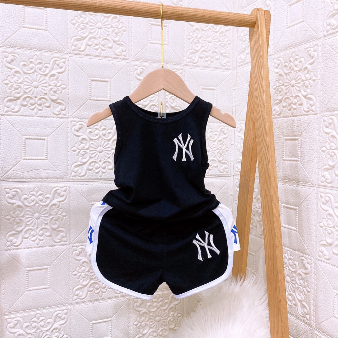 sét bộ 3 lỗ NY cho bé Trai gái thun co giãn
