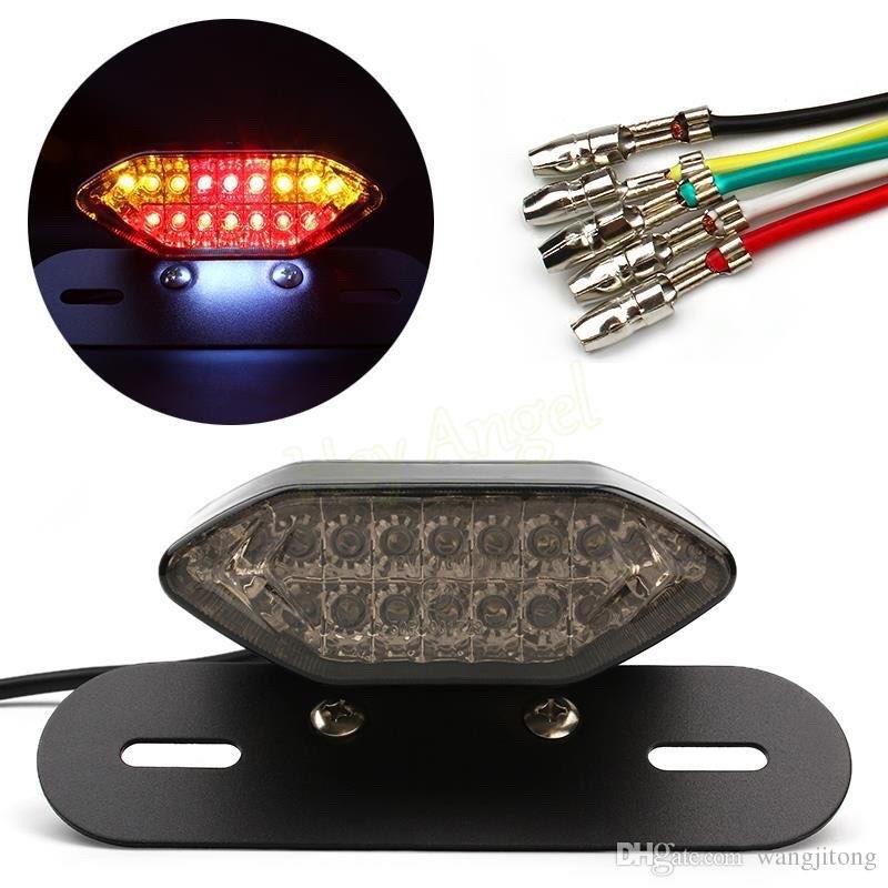 Đèn led hậu và xi nhan - 16 led - choá đèn trắng