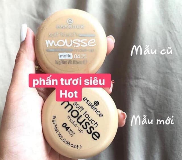 Phấn Tươi Essence Soft Touch Mousse 04 Matt Ivory 16 g Hàng Đức