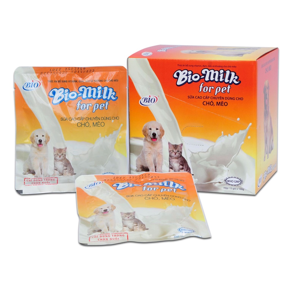 Sữa Biomilk dành cho chó mèo