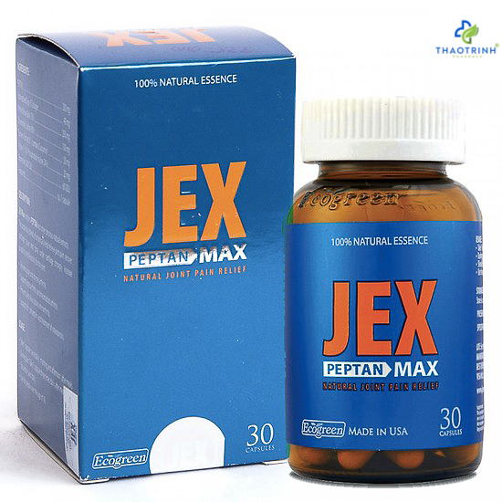 [HCM]Viên nang JEX MAX PEPTAN 30 viên