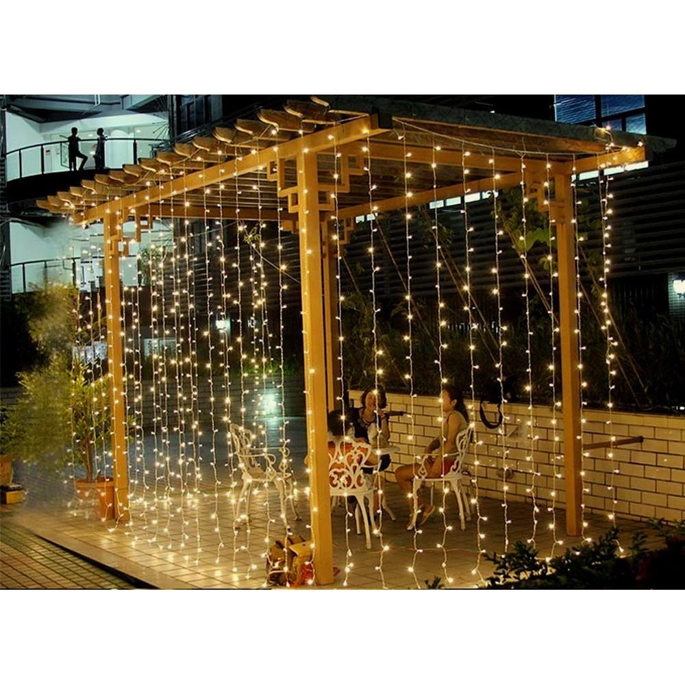 Đèn nháy thả mành 5m, 10 sợi