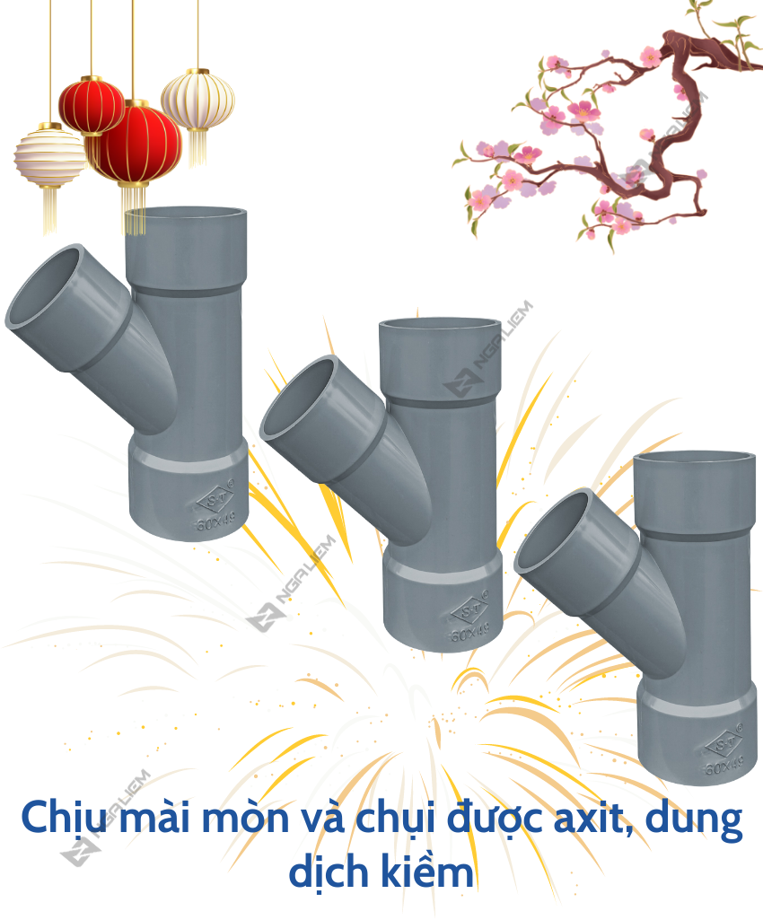 Chữ Y Giảm Siêu Thành (90/60, 114/60, 114/90, 140/90, 140/114mm)