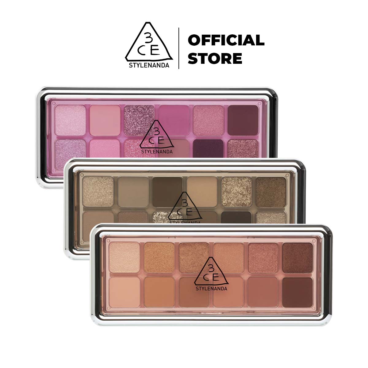 [Phiên Bản NEW TAKE] Phấn Mắt 12 Ô 3CE NEW TAKE EYESHADOW PALETTE 9.5g