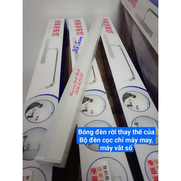 Đèn led cọc chỉ máy may, máy vắt sổ siêu sáng loại lớn được sử dụng trong ngành may mặc