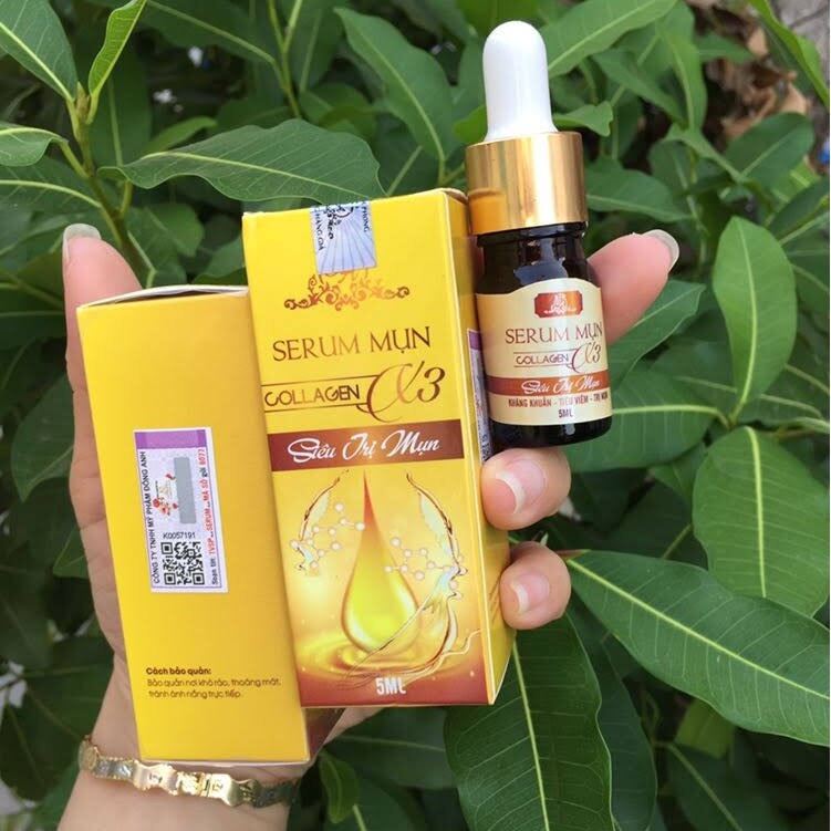 [Chính hãng] Serum mụn Collagen X3 Luxury mỹ phẩm Đông Anh
