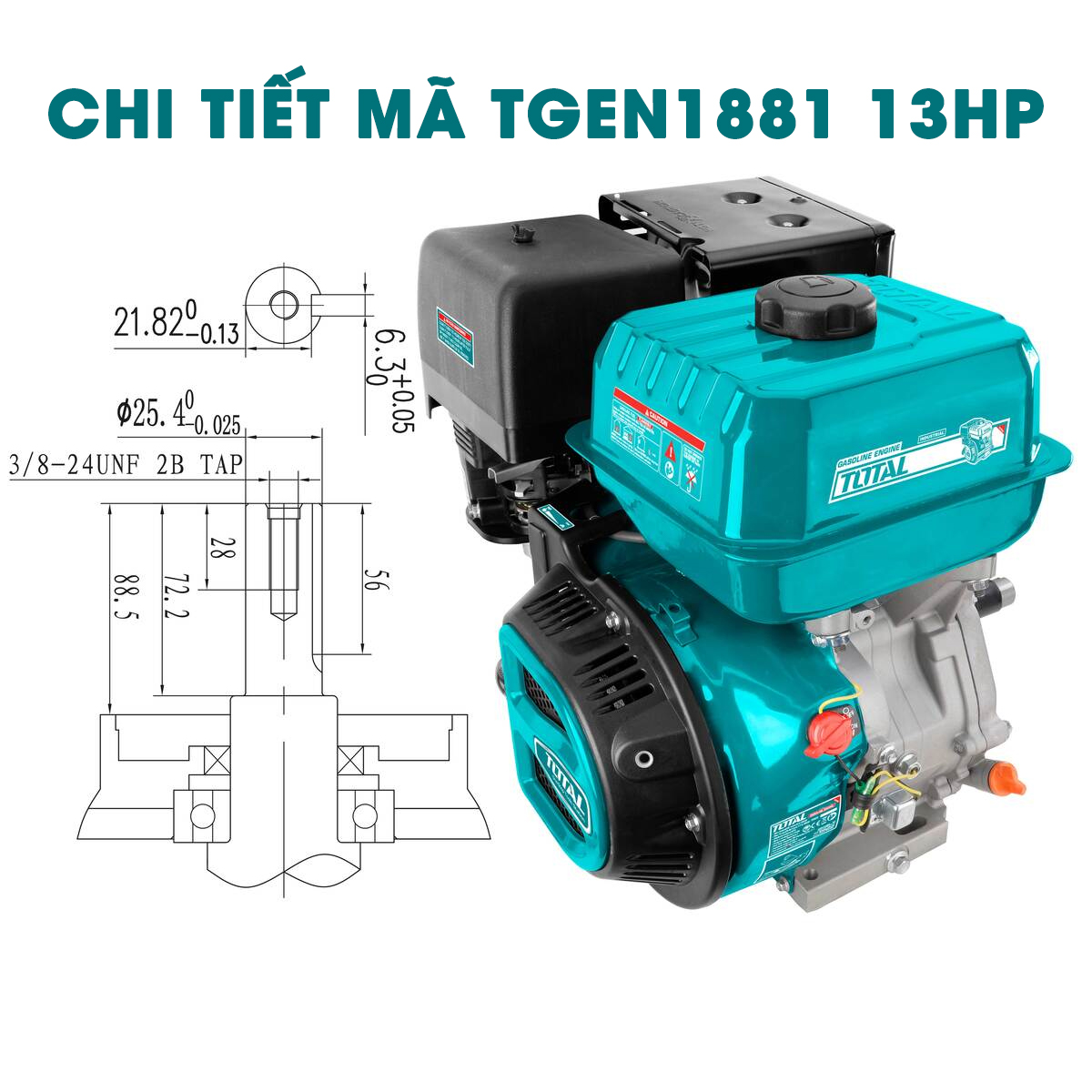 High quality Total explosion motor, fuel saving, OHV 5.5hp-13hp 4 stroke gasoline engine cultivator shaft diameter 20-25.4mm xtools