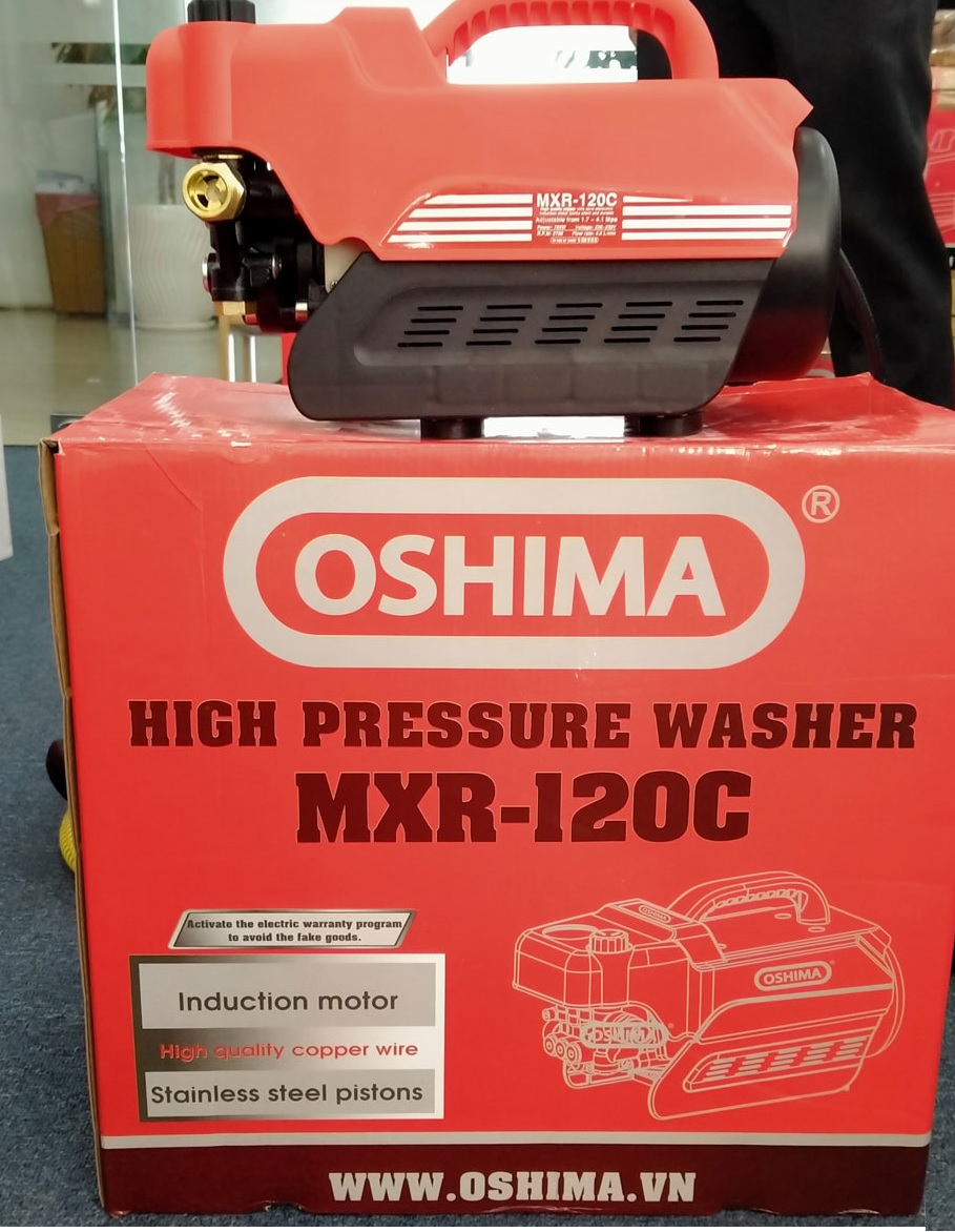 Máy rửa xe có chỉnh áp oshima os 120C