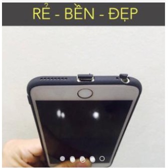 Ốp lưng iphone cao su dẻo hở táo