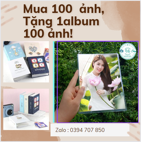 In ảnh 13x18 có ép plastic ép lụa in ảnh theo yêu cầu
