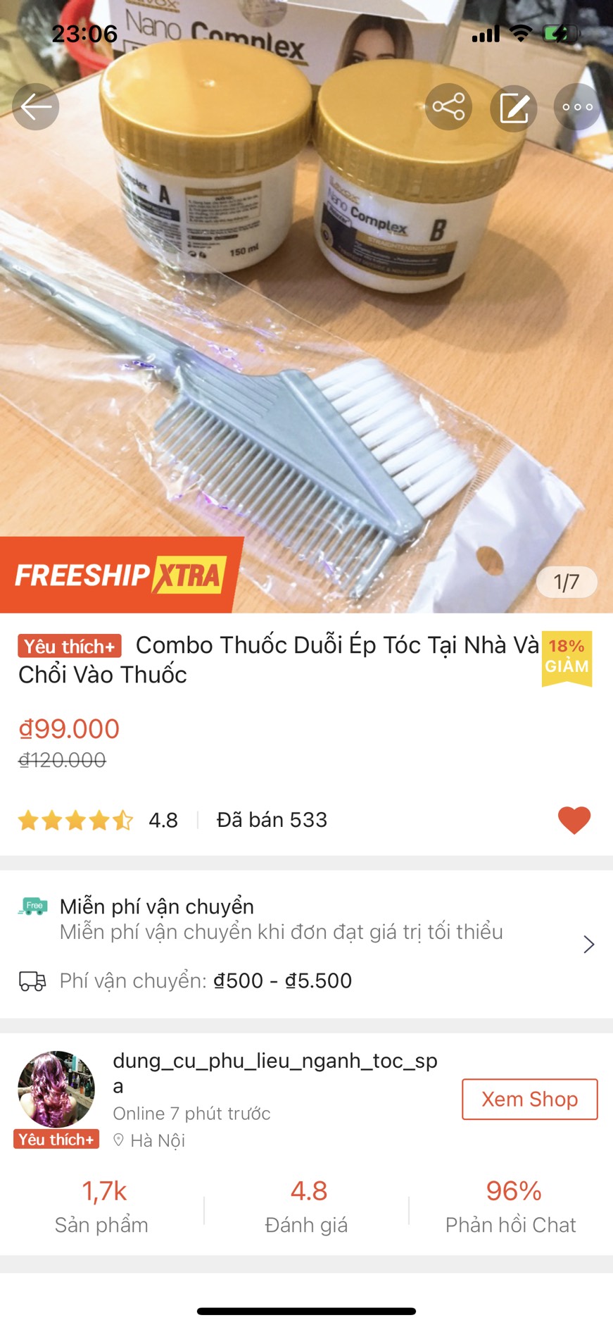 COMBO THUỐC DUỖI TÓC TẠI NHÀ & CHỔI VÀO THUỐC