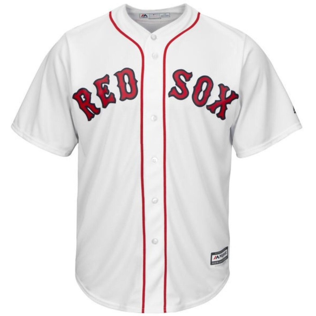 The hottest jersey Mens Boston Red Sox Baseball Jersey Red White Gray Navy