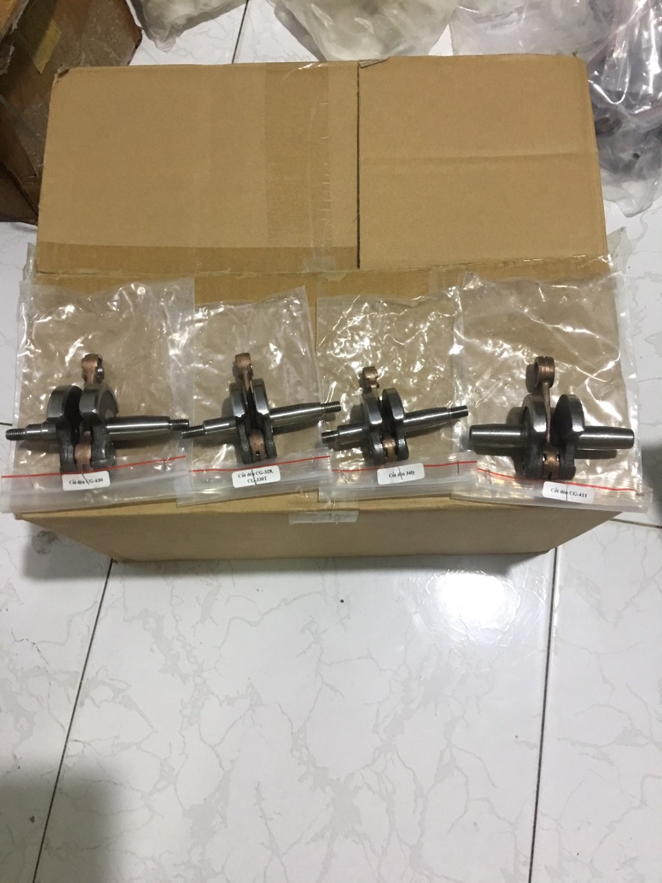 [Hcm]Lawn Mower Engine Arm/Axle Set. (Fountain Included)