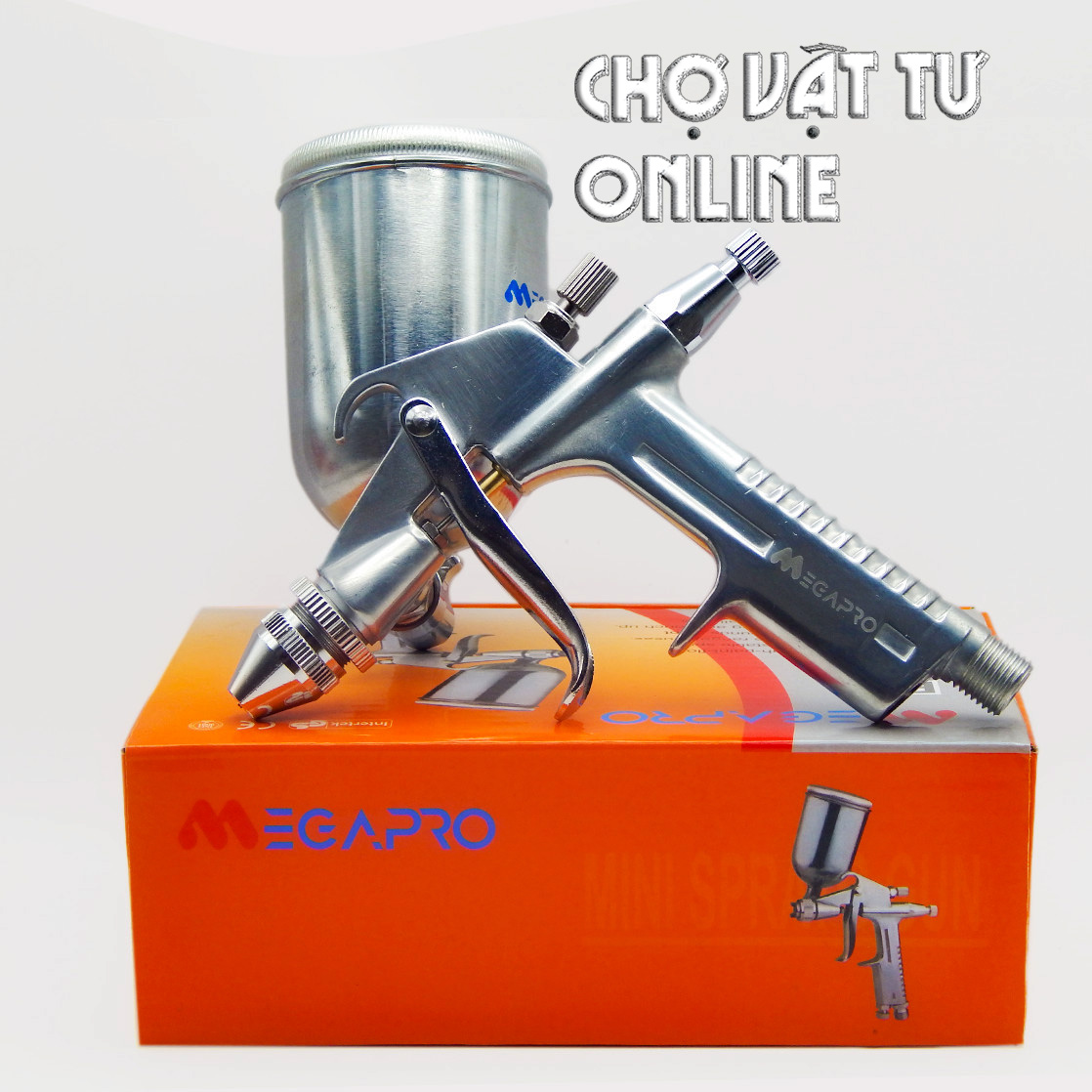 Súng Phun Sơn dặm K3 lỗ phun 0.5 mm, Chuyên Phun Tỉa Dặm Vá Chi Tiết Nhỏ Cho Đồ Gỗ, Xe Máy Chính Hãng Megapro - Chợ Vật Tư Online
