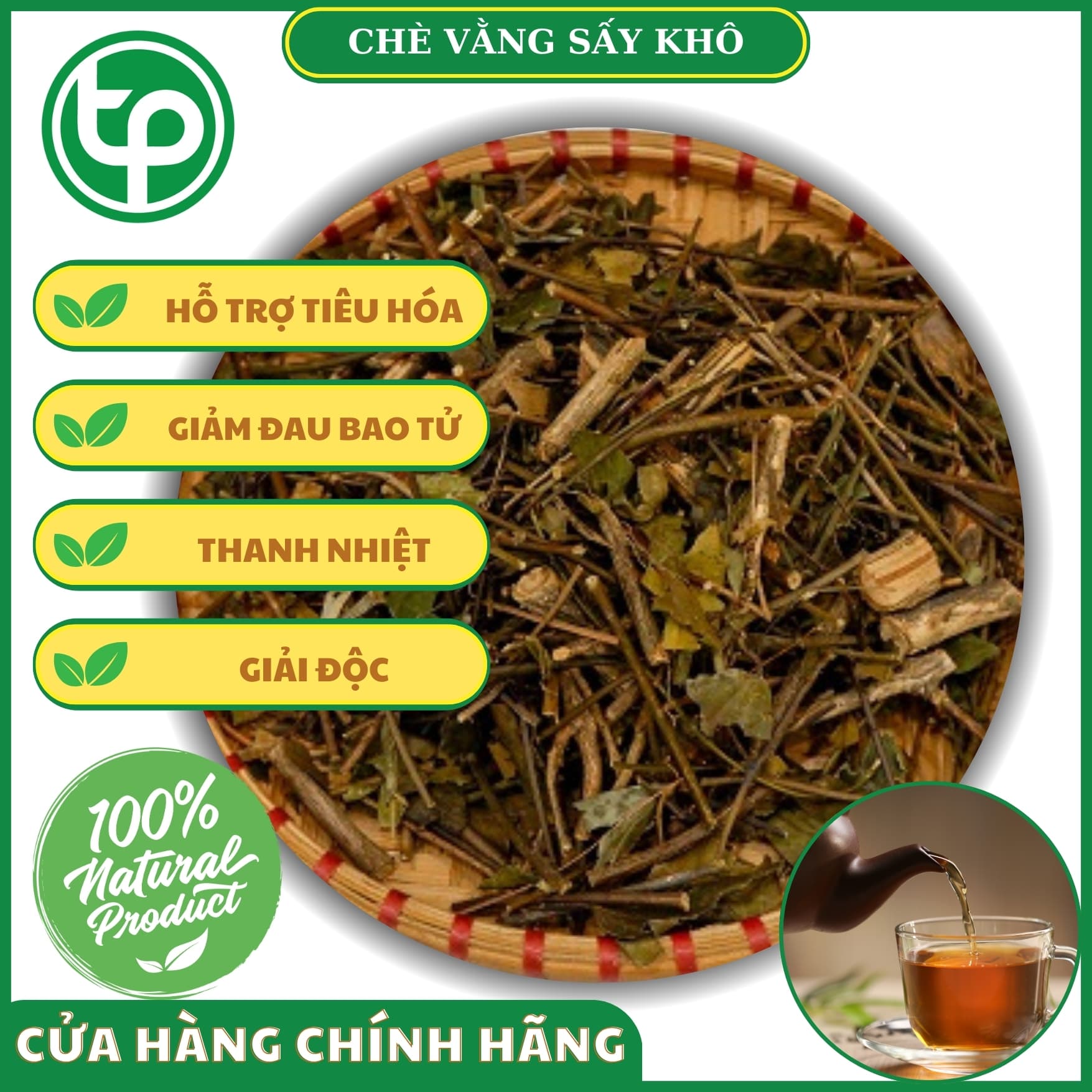 [HOT] Chè vằng giảm cân 1kg - Thảo Dược Tấn Phát