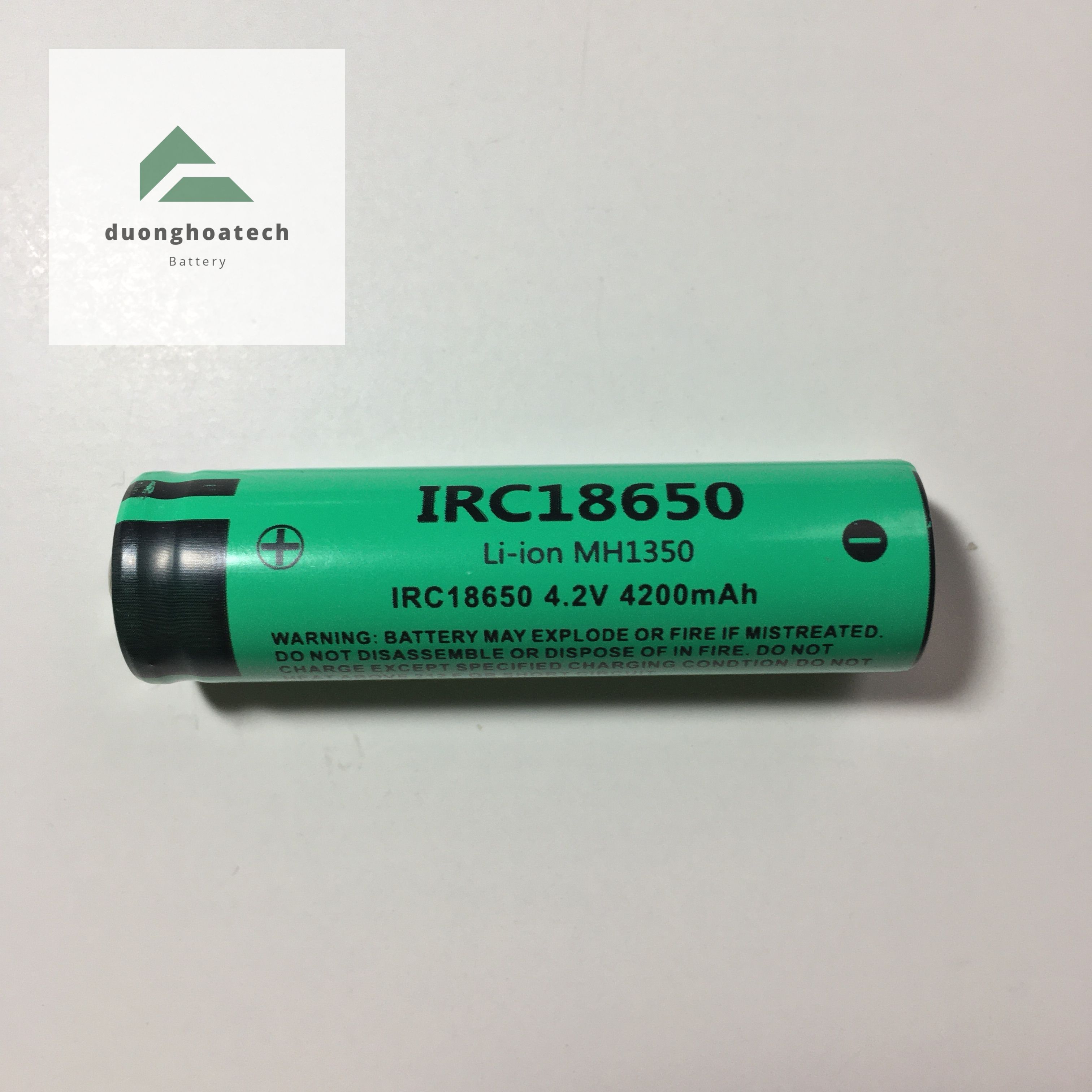 Pin Sạc Panasonic IRC 18650 3.7V - 4200MAH