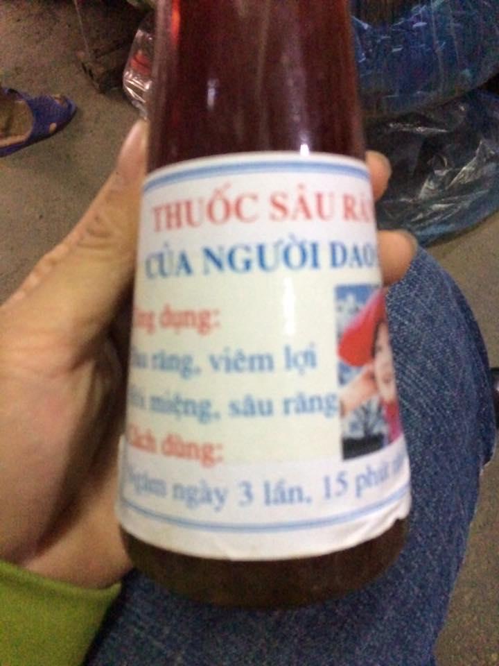 Thuốc sâu răng người dân tộc Dao đỏ