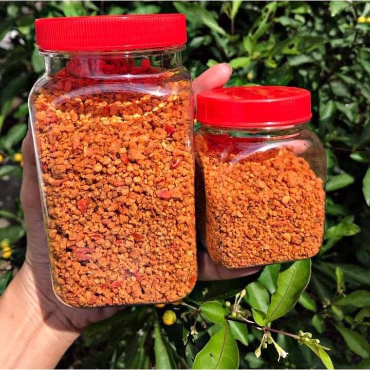 Muối ớt cay loại 1 chấm trái cây siêu ngon hũ 500g đặc sản Tây Ninh