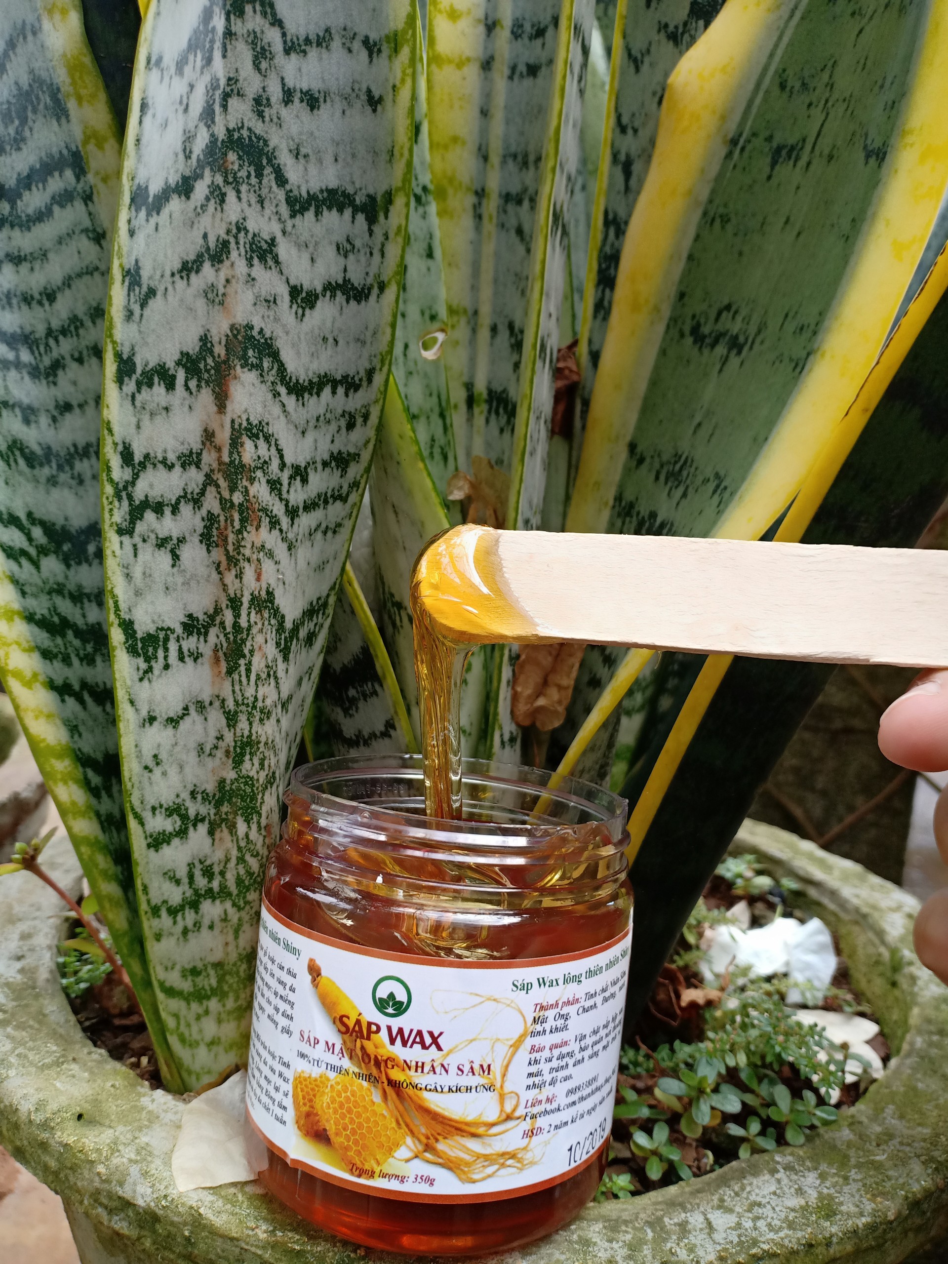 Wax lông handmade Shiny + que giấy (sỉ 3 sản phẩm)