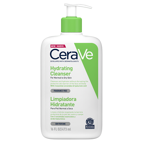 [HCM]Sửa Rửa Mặt Dành Cho Da Khô Cerave  473ml