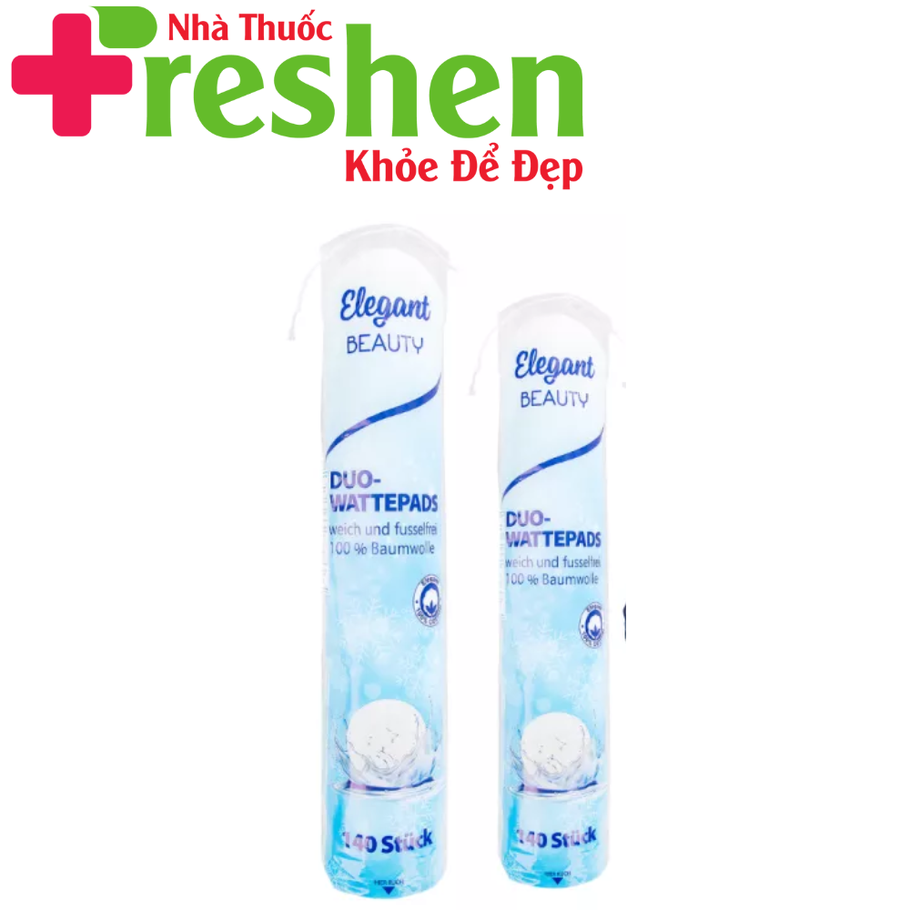 Bông tẩy trang Elegant Beauty - Đức 140 Miếng