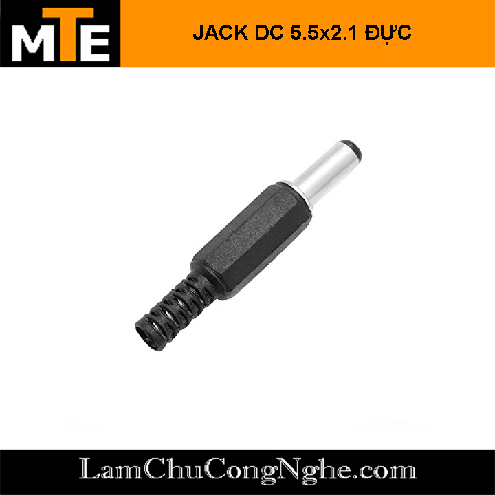 Jack nguồn DC 5.5x2.1mm jack đực DC-005