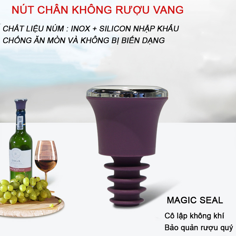 [HCM]Nút hút chân không Magic - phụ kiện máy hút chân không