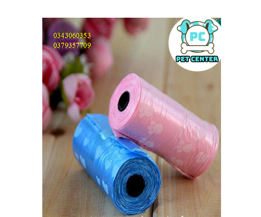 TÚI/CUỘN PHÂN CHO CHÓ MÈO THÚ CƯNG NILON