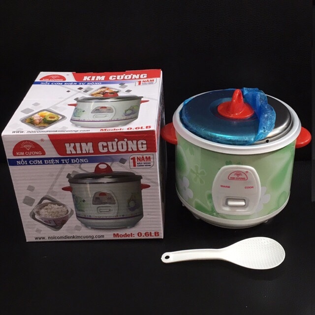Nồi cơm điện Kim Cương 0.6 lít