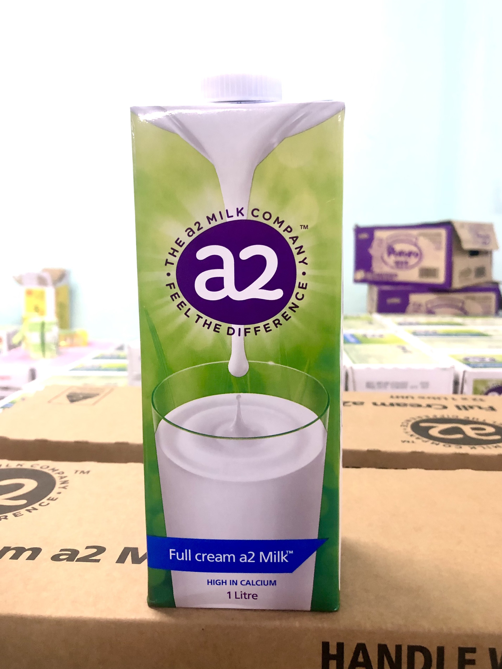 [1 Hộp] Sữa Tươi A2 Nguyên Kem 1L - Nhập Khẩu Úc