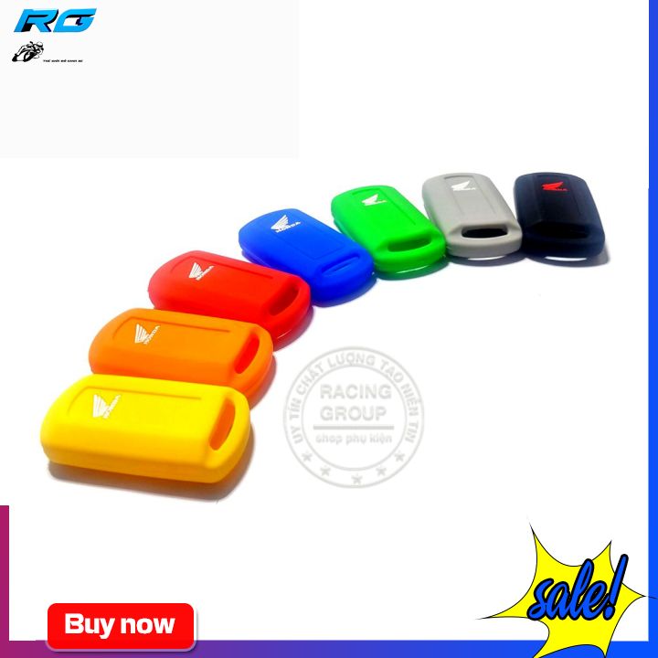 Bọc khóa Smartkey Honda SH, SHmode, PCX Đủ Màu ( Logo Ngẫu Nhiên)