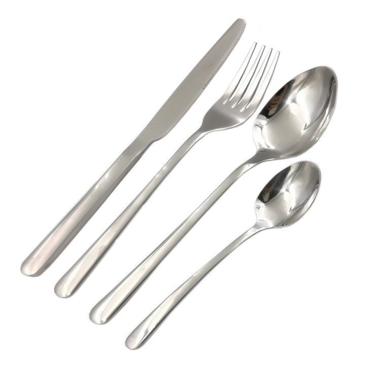 Bộ dao dĩa thìa ăn bít tết / steak / beefsteak 4 món dày inox đẹp