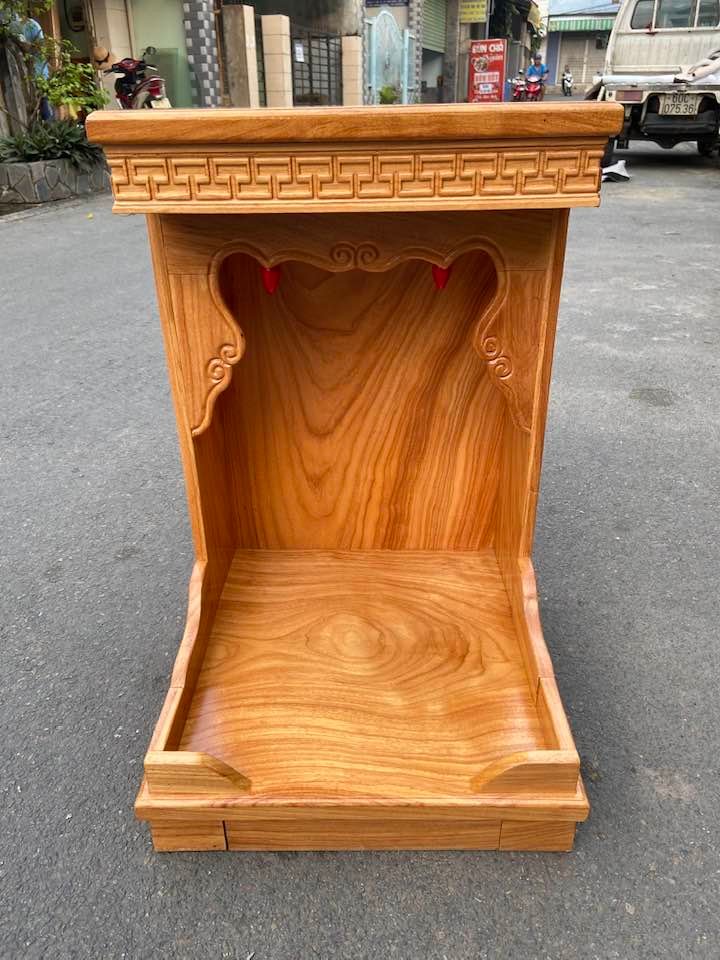 Bàn thờ thần tài ông địa gỗ Gõ Đỏ