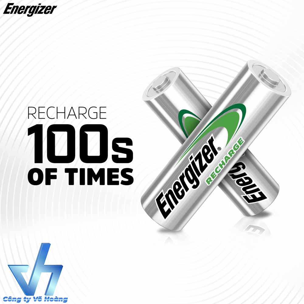 Bộ 8 pin sạc AA Energizer Recharge Extreme 2300mAh