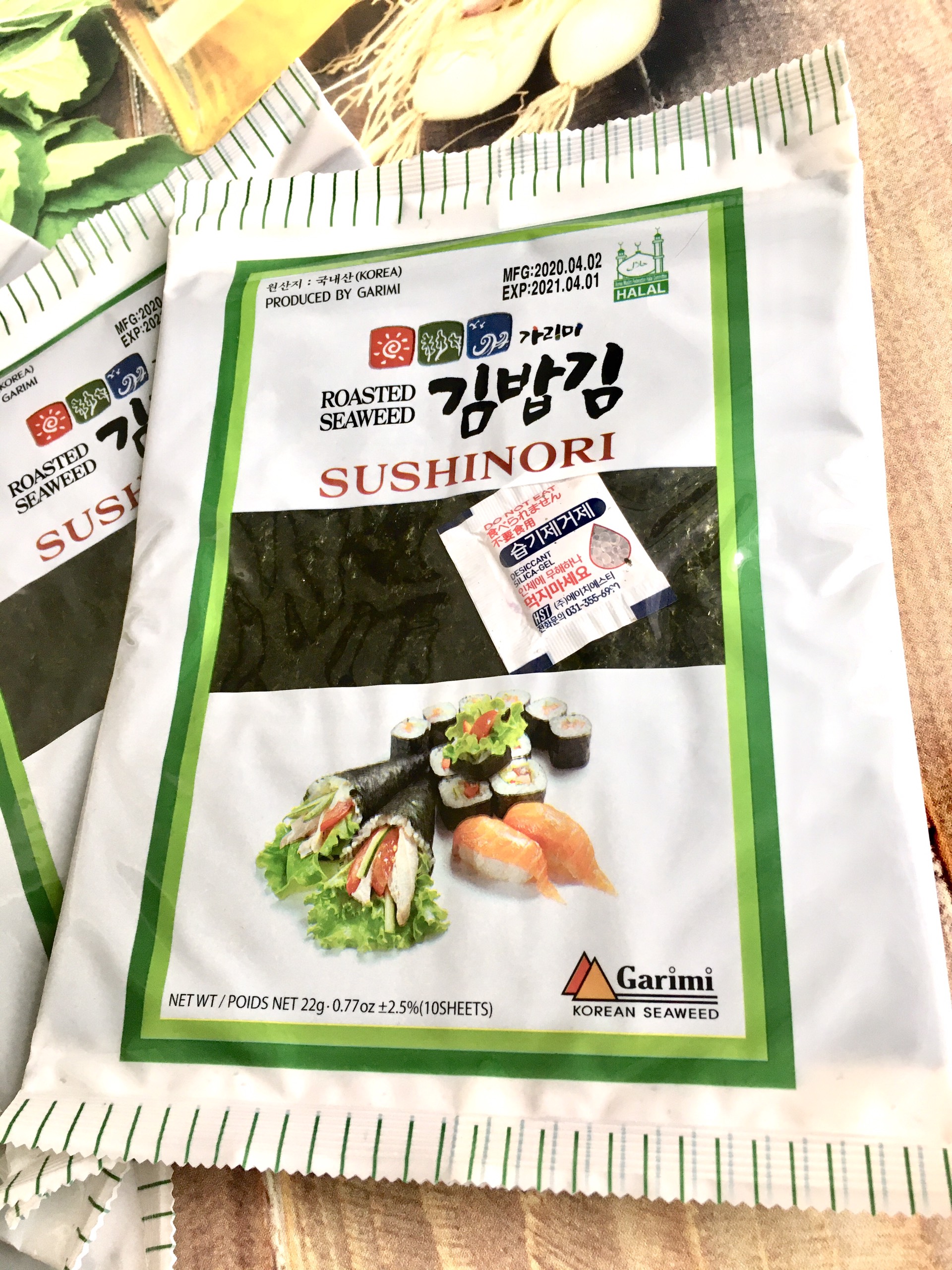 Combo làm kimbap (Rong biển lá kim & Màng tre)_TiTiMart
