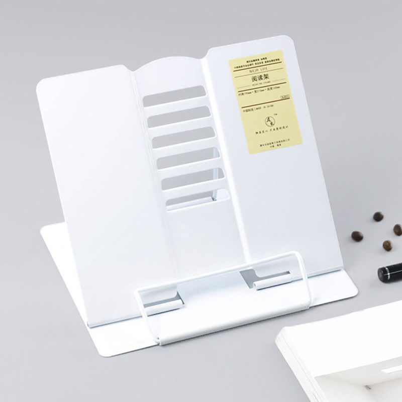 Giá đỡ kẹp sách kim loại Pastel chống cận thị Vpp Tuệ Minh K30, giá đựng điện thoại ipad, decor bàn học