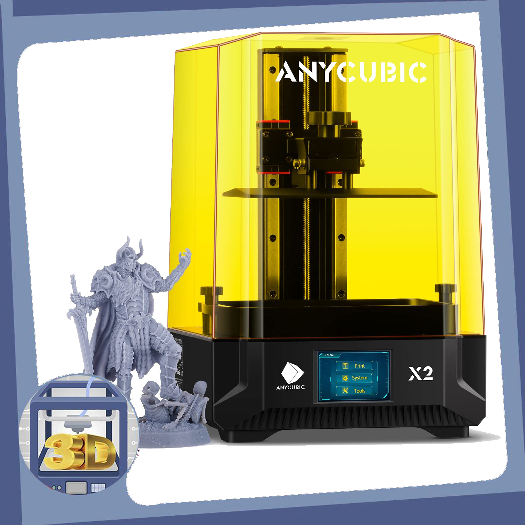 Máy in 3D ANYCUBIC PHOTON MONO X2 (độ phân giải 4k+)
