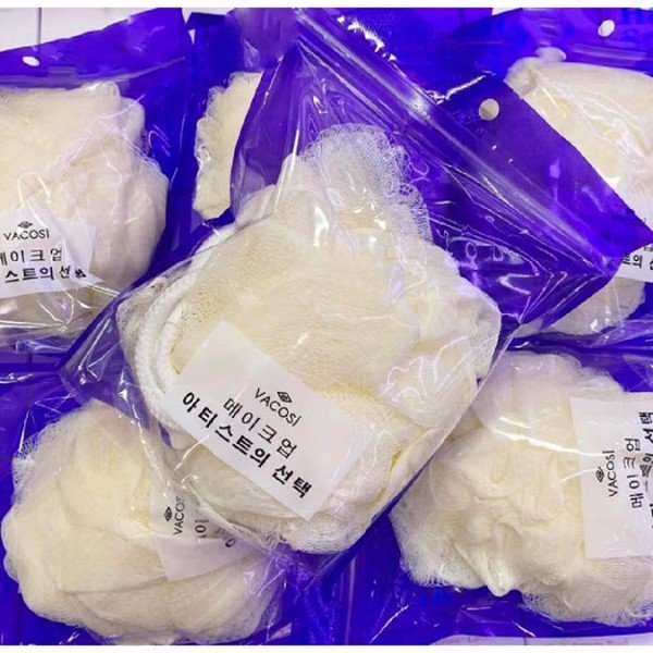 [HÀNG CHÍNH HÃNG] Bông Tắm Vacosi Plastic Bath Sponge BP21