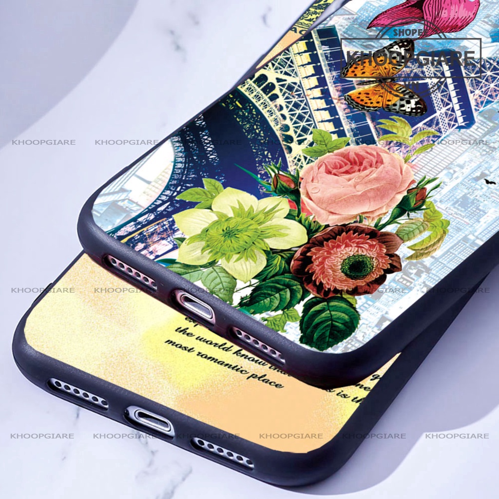Ốp lưng IPhone 6, 6S, 6 plus, 6s plus,7, 8 Plus, X, XS, XSMAX Tháp Eiffel